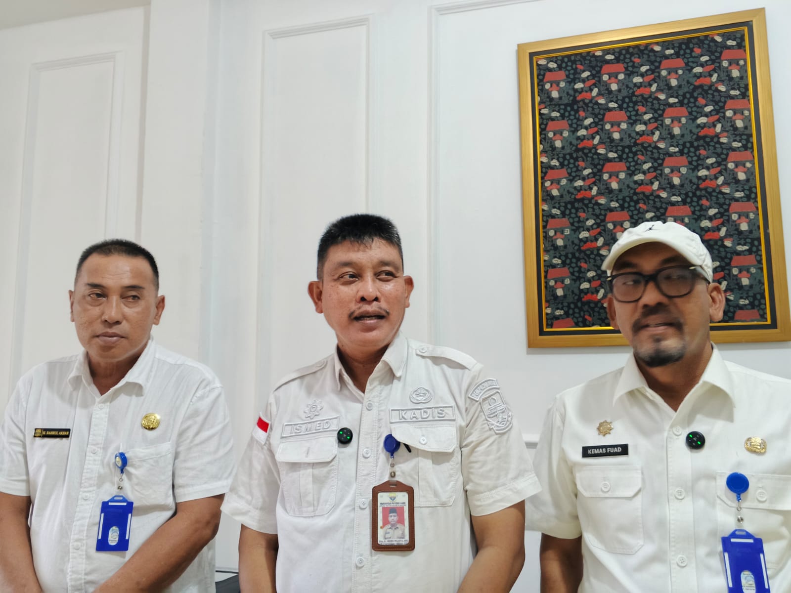DISHANPAN JAMBI SAMPAIKAN HASIL TEMUAN DUGAAN BERAS OPLOSAN PREMIUM