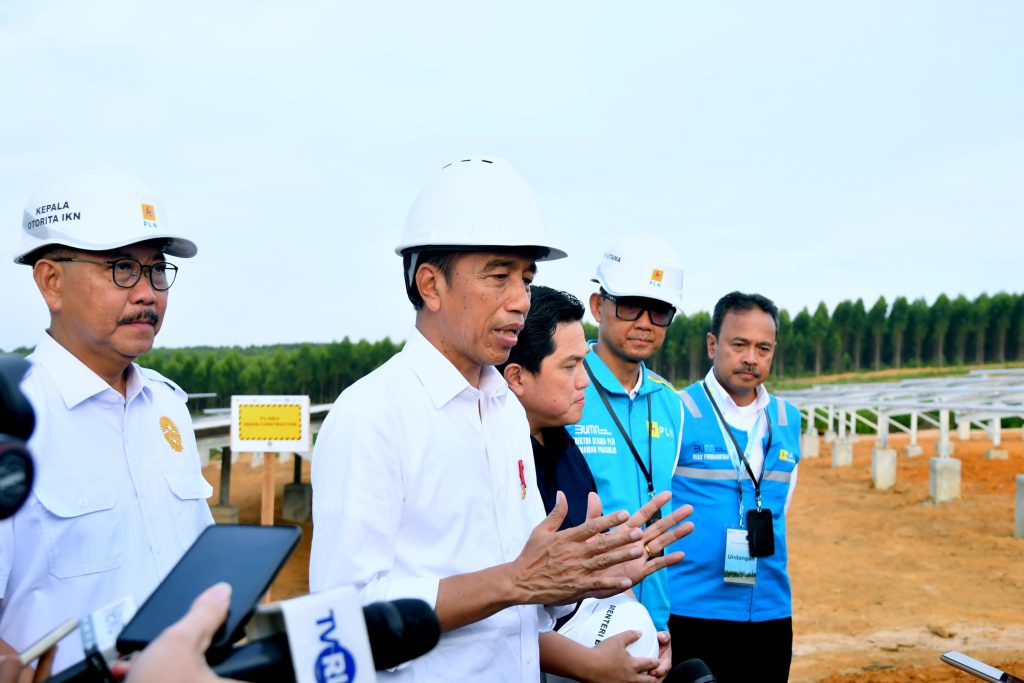 Presiden Jokowi Groundbreaking 10 Proyek Ibu Kota Negara Nusantara Senilai Rp12,5 Triliun