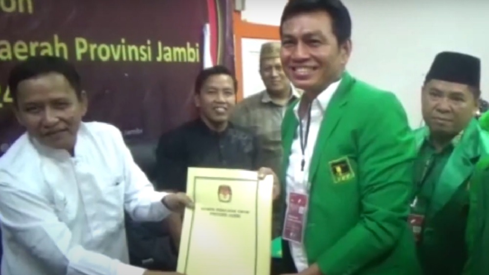 DPW PPP Provinsi Jambi Resmi Daftarkan 55 Bakal Caleg ke KPU 