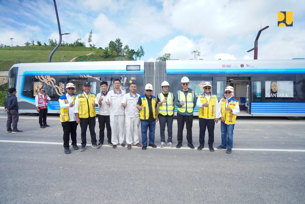 Kereta Otonom IKN Bisa Angkut 300 Penumpang Siap Digunakan HUT ke-79 RI