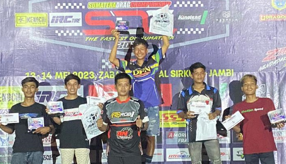 IMHJ Bersama Khodijah Speed Kembali Mencetak Prestasi di Sumatera Drag Race Championship 2023 