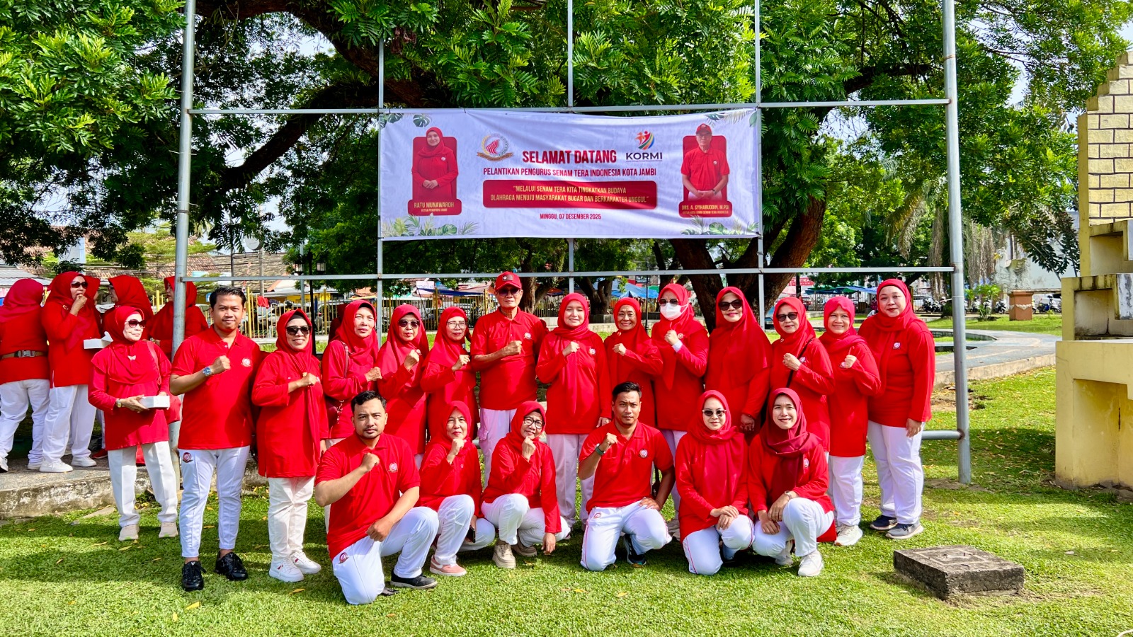 Resmi Dilantik! Pengurus STI Kota Ajak Masyarakat Senam Bersama Agar Badan Sehat dan Hati Bahagia