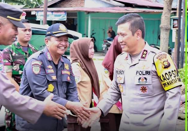 Kapolda Jambi Pantau Langsung Arus Lalu Lintas dan Pos Pelayanan