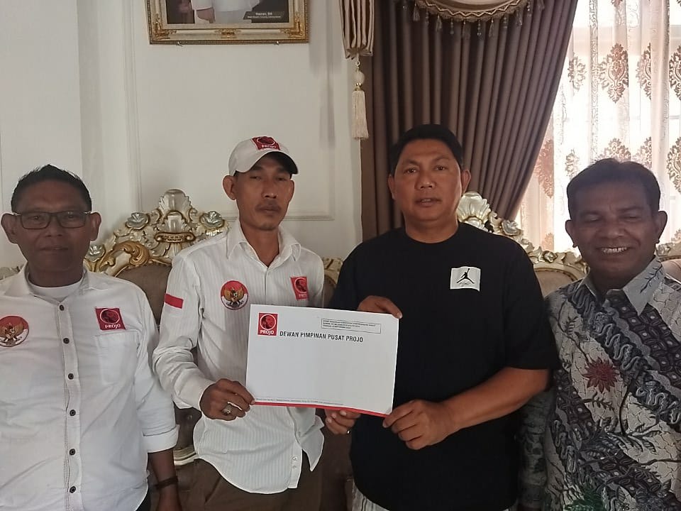 Projo Tanjab Barat Secara Resmi Dukung Hairan-Amin