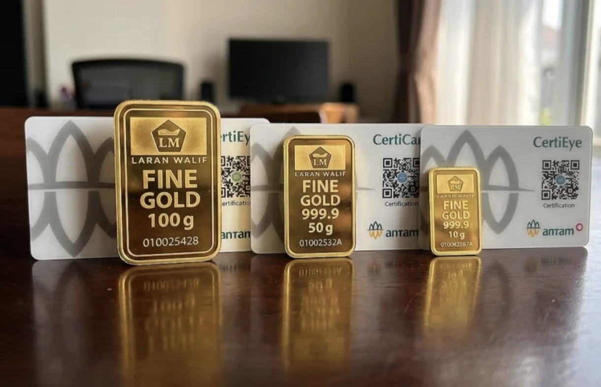 Harga Emas Antam Naik, Tembus Rp2,711 Juta per Gram