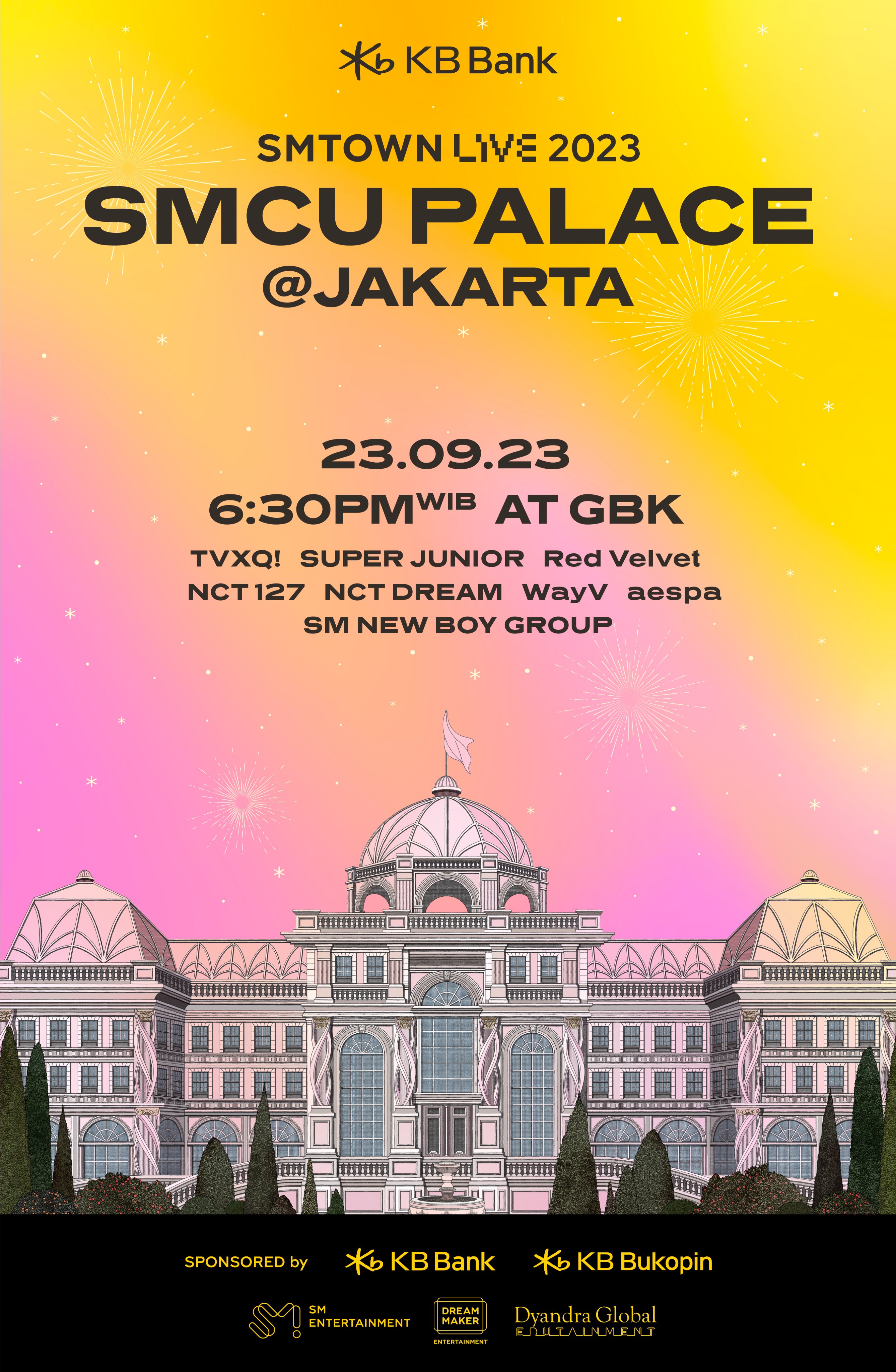 Rundown Konser SMTOWN Live SMCU Palace Jakarta 2023
