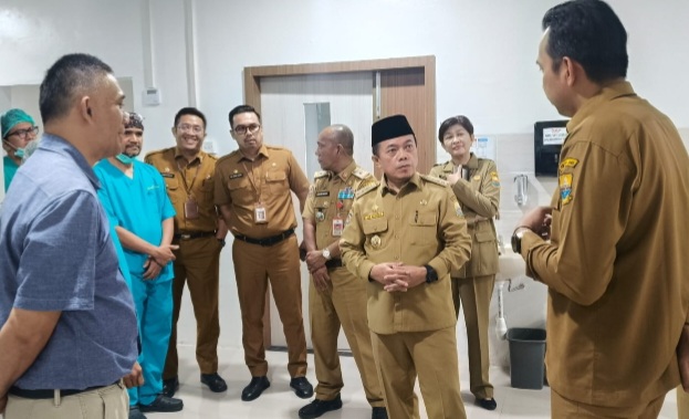 Operasi Bedah Jantung Perdana, Gubernur Al Haris Pantau Persiapan RSUD Raden Mattaher