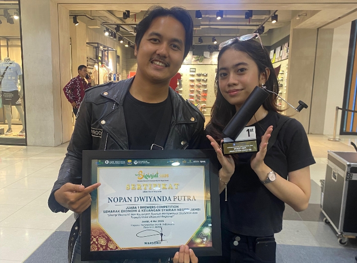 Nopan Juara I Jambi Brewers Competition di Kompetisi Kopi Jambi Siginjai Fest 2025