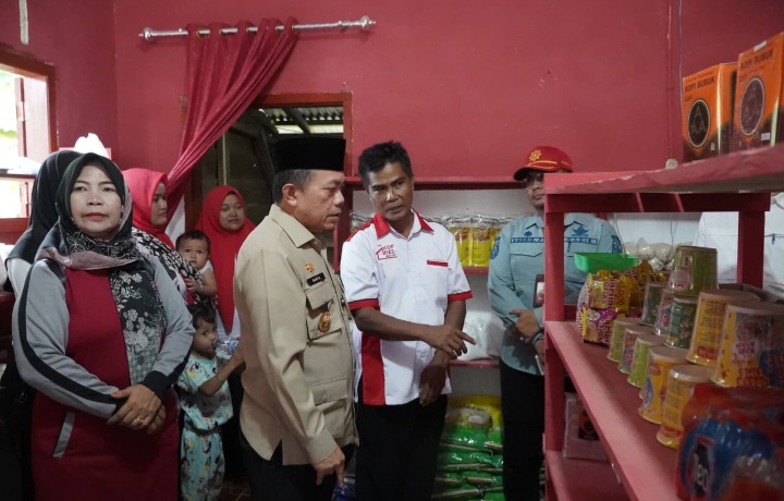 Tinjau Kopdes Merah Putih, Gubernur Dorong Koperasi Merah Putih Cepat Beroperasi Layani Masyarakat 
