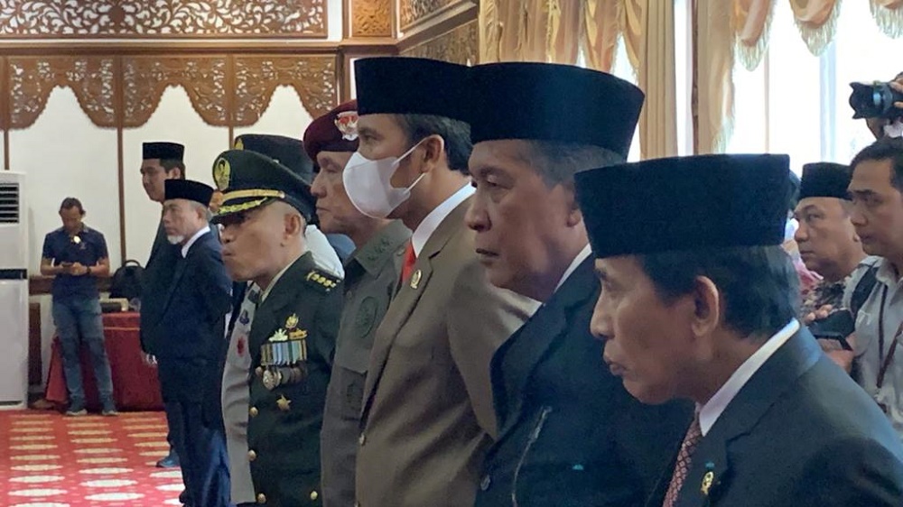 Ketua DPRD Jambi  Edi Purwanto Hadiri Pelantikan Pj Bupati Merangin