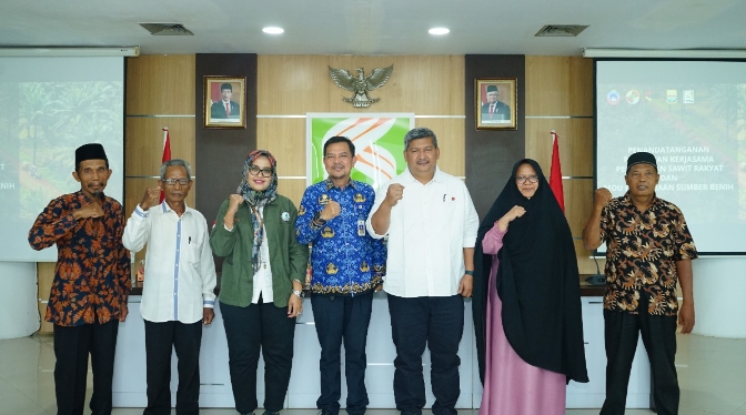 Kebun Sawit Tiga KUD Diremajakan PTPN VI