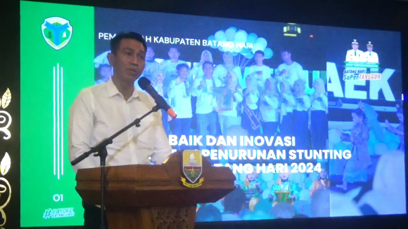 Bupati M. Fadhil Arief Targetkan Zero Stunting Di Batanghari Tahun 2028