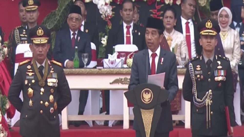 HUT Bhayangkara ke 77, Presiden Jokowi Ingatkan Polri untuk Gunakan Wewenang dengan Benar 
