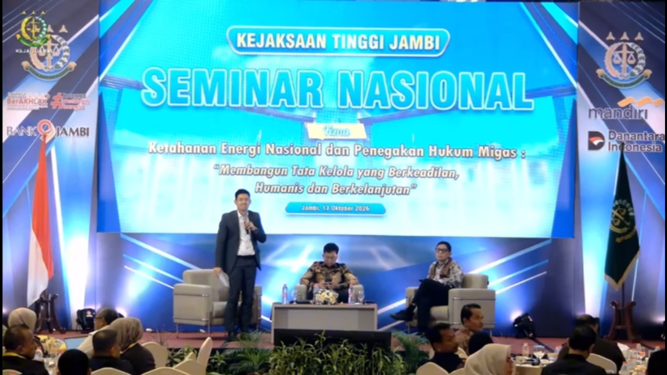 Kejati Jambi Gelar Seminar Nasional Ketahanan Energi dan Penegakan Hukum Migas
