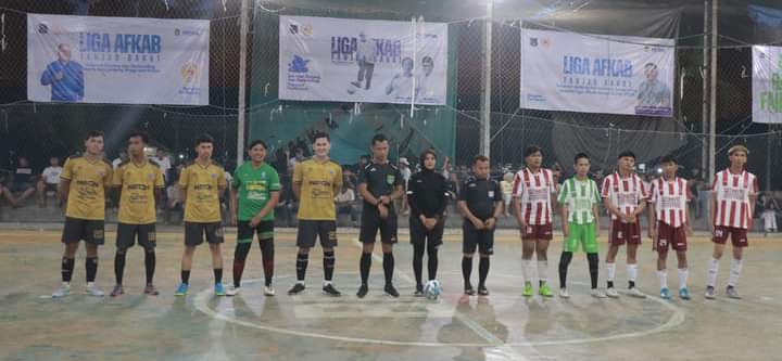 Bupati Anwar Sadat Resmi Buka Liga Asosiasi Futsal Kabupaten Tanjab Barat 2024