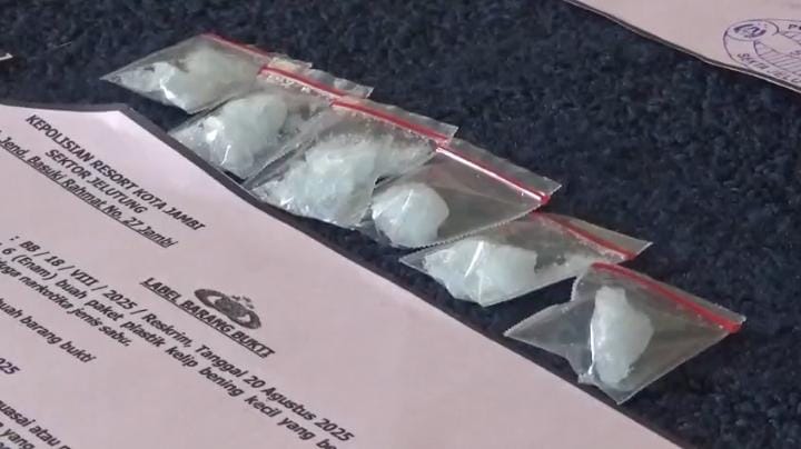Penangkapan Pengedar Narkotika oleh Polsek Jelutung, Ternyata Jaringan Lapas