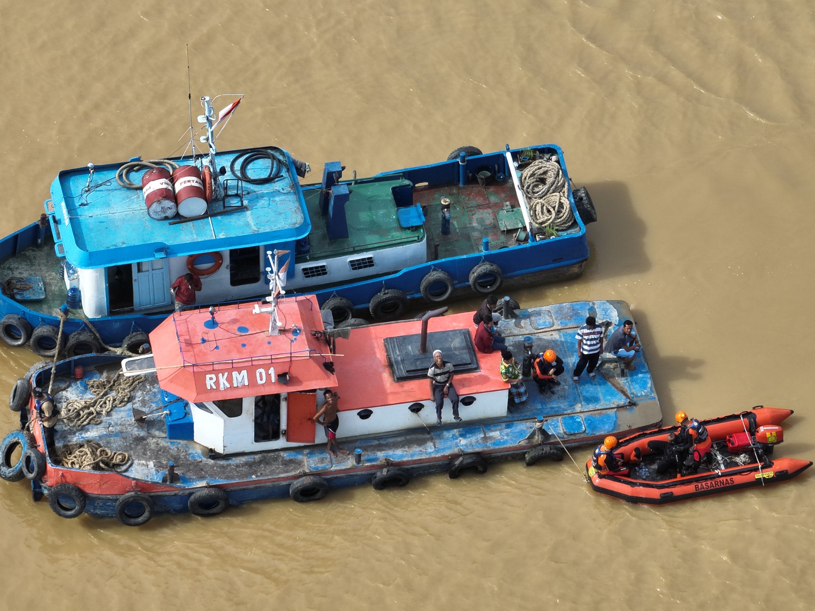 Hendak Berkemah di Sebrang sungai, 2 Remaja Tenggelam di Sungai Batanghari