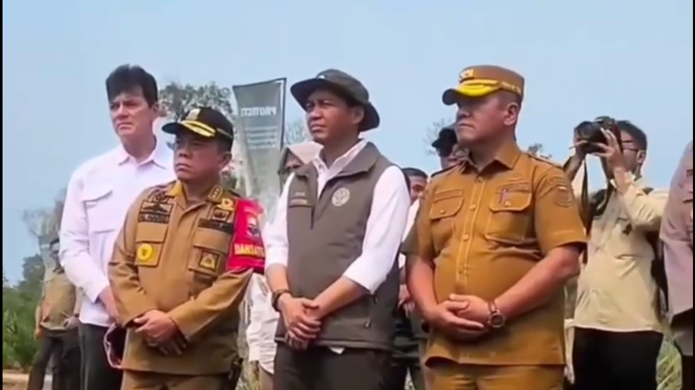 Tinjau Bukit Tigapuluh Tebo, Menhut Apresiasi Penanganan Karhutla dan Konservasi Gajah