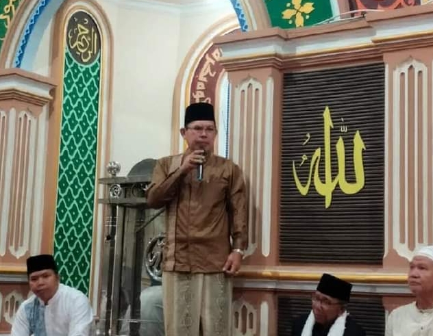 Pemkot Safari Ramadhan di Masjid Darussalam Desa Srimenanti Sungai Penuh 