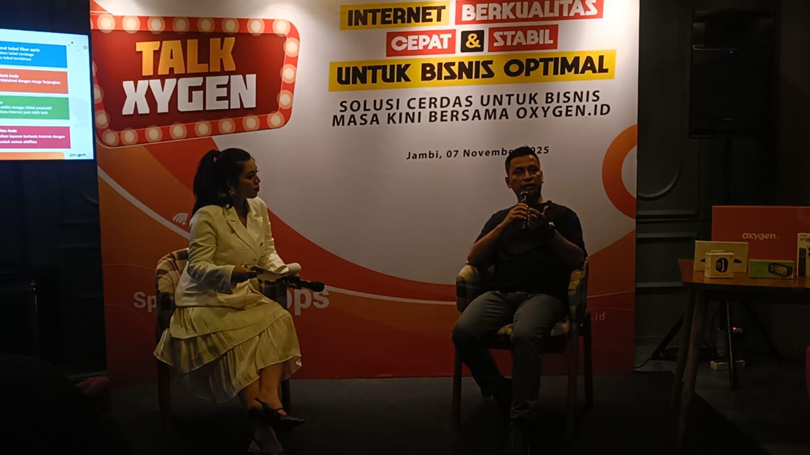 Talkxygen Hadir di Jambi, Oxygen.id Ajak Pelaku Usaha Manfaatkan Internet Bisnis