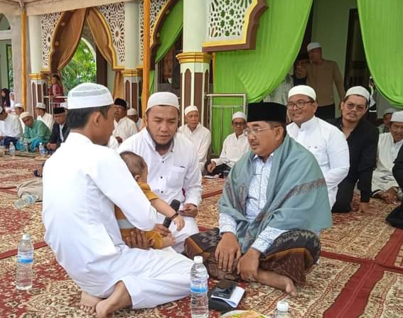 Peringatan Isra Mi’raj Nabi Muhammad SAW 1445 H dan Haul ke-19 di Tanjab Barat