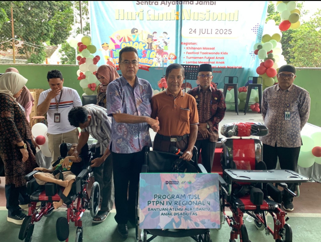 PTPN IV Regional 4 Peduli Disabilitas 