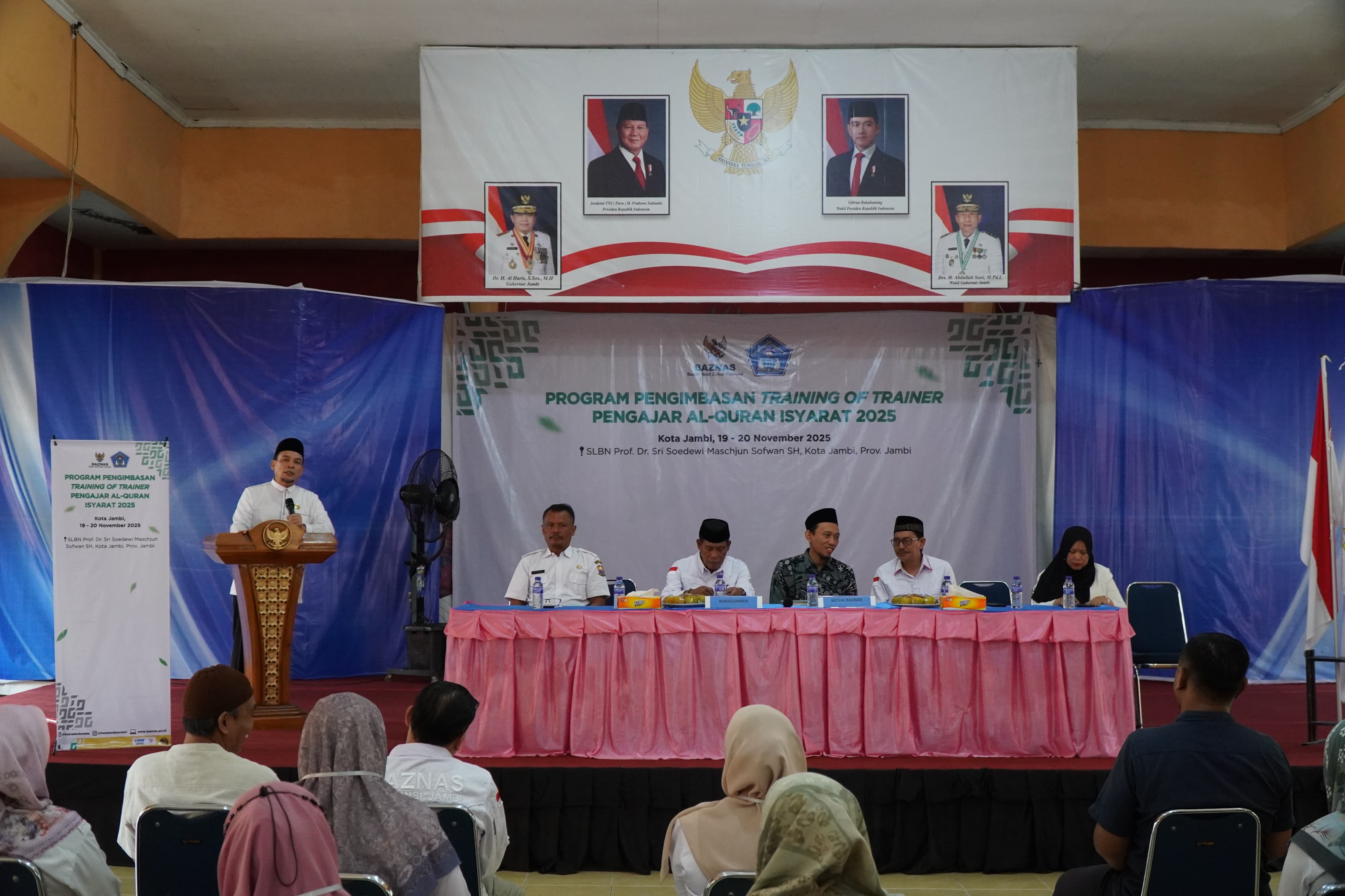 Program Pengimbasan ToT Pengajar Al-Qur’an Isyarat 2025 Resmi Digelar di Kota Jambi
