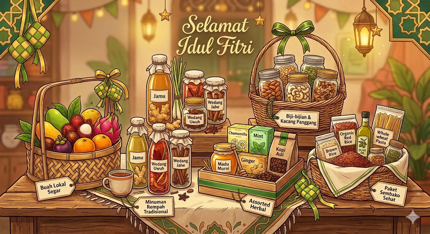 Rekomendasi Hampers Sehat untuk Lebaran, Berkesan dan Bermanfaat