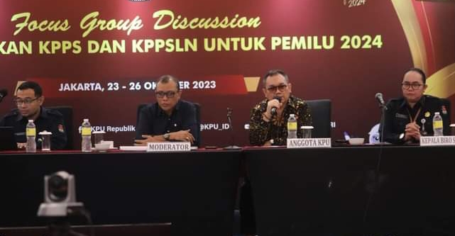 KPU Gelar FGD Pembentukan KPPS dan KPPSLN untuk Pemilu 2024