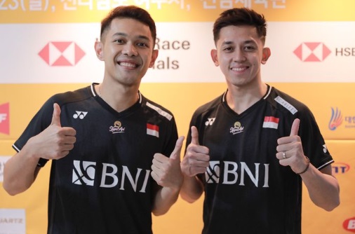 Perjuangan Sengit Fajar/Rian di Perempat final Korea Open 2023