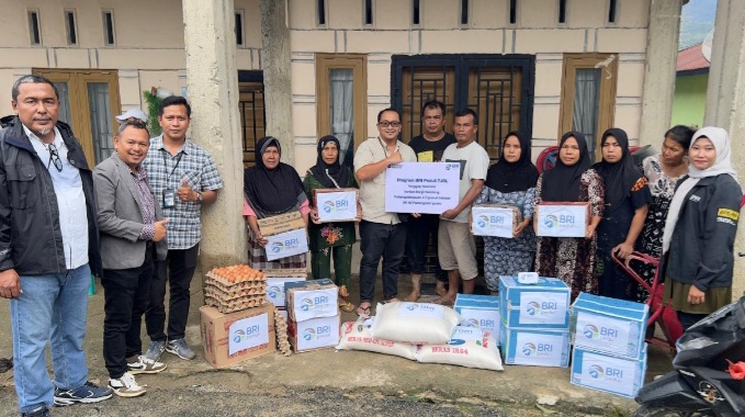 Tanggap Bencana, BRI Peduli Gerak Cepat Salurkan Bantuan Bagi Warga Terdampak di Wilayah Sumatera
