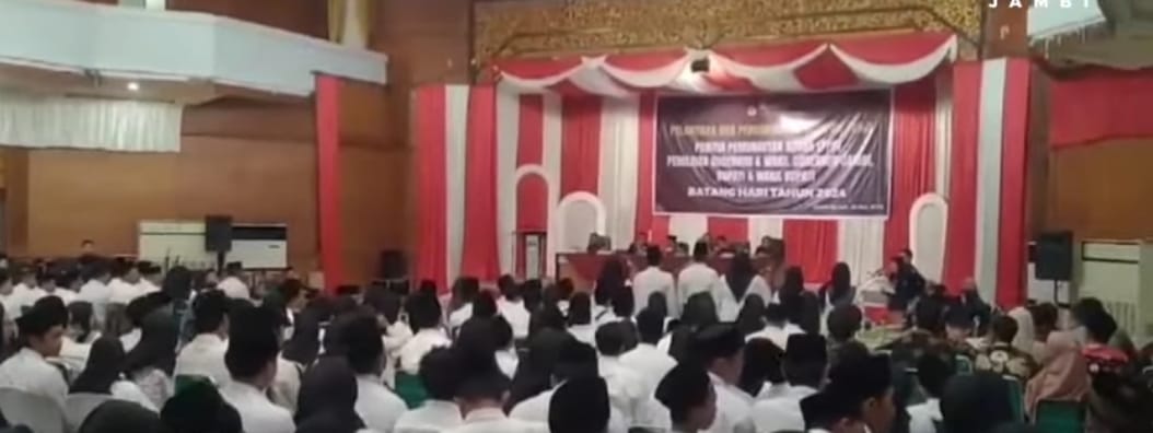 372 Anggota PPS Resmi Dilantik KPU Batanghari