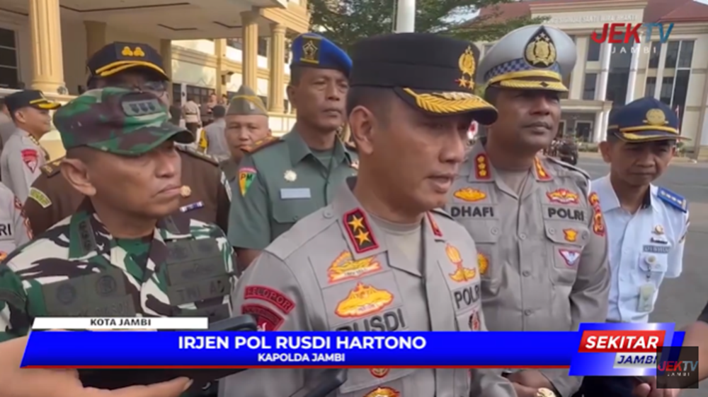 Ciptakan Ketertiban Berlalu Lintas, Polda Jambi Gelar Operasi Patuh Siginjai