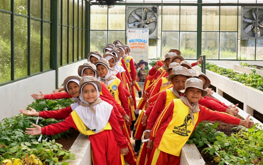 Peringati Hari Anak Nasional, BRI Peduli Dukung Pendidikan Karakter  lewat Kegiatan Agroedukasi 