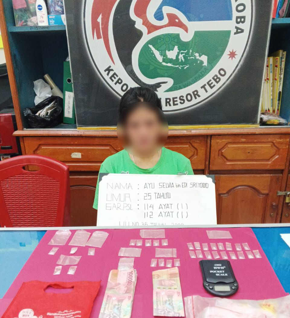 IRT Tiga Anak Ditangkap Tim Opsnal Satres Narkoba Polres Tebo