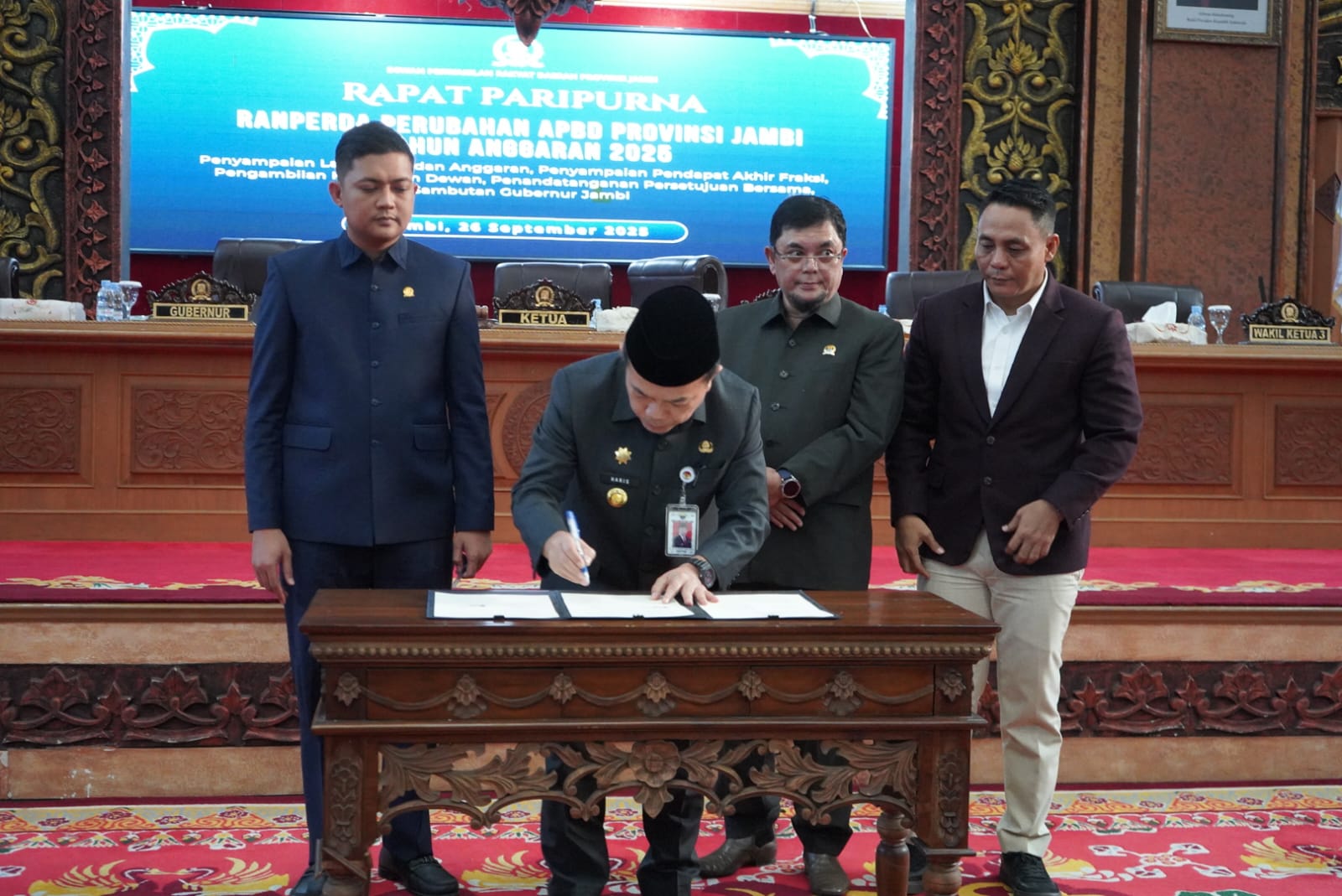 APBD Perubahan 2025 Disahkan, Al Haris Optimis Membangun Jambi