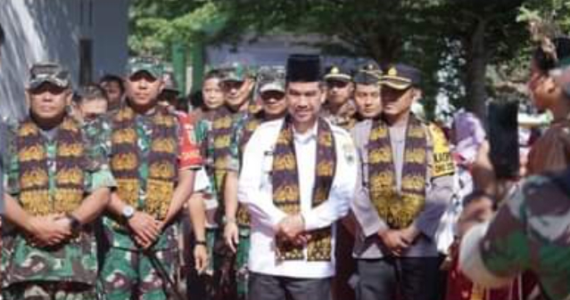 TNI Masuk Desa di Kabupaten Muaro Jambi 