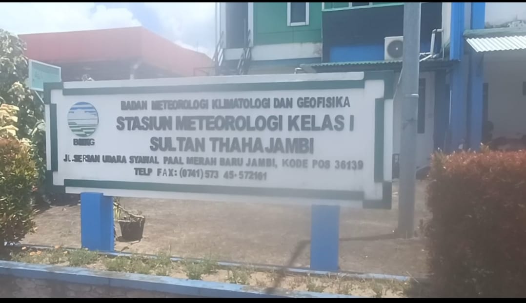 BMKG Jambi Imbau Warga Waspadai Cuaca Ekstrem Jelang Puncak Musim Hujan