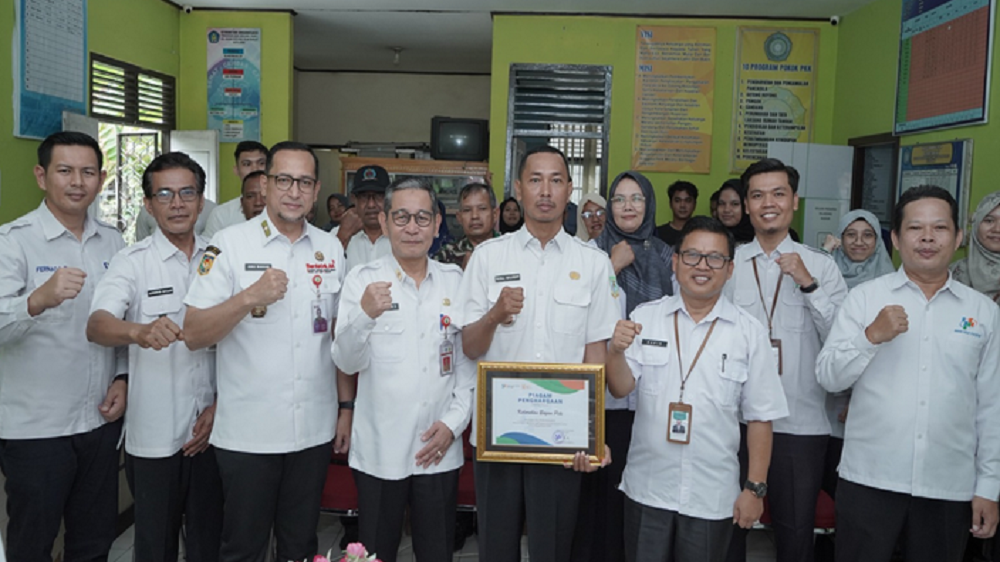 Luncurkan Program Desa Cantik di Kelurahan Bagan Pete Kota Jambi