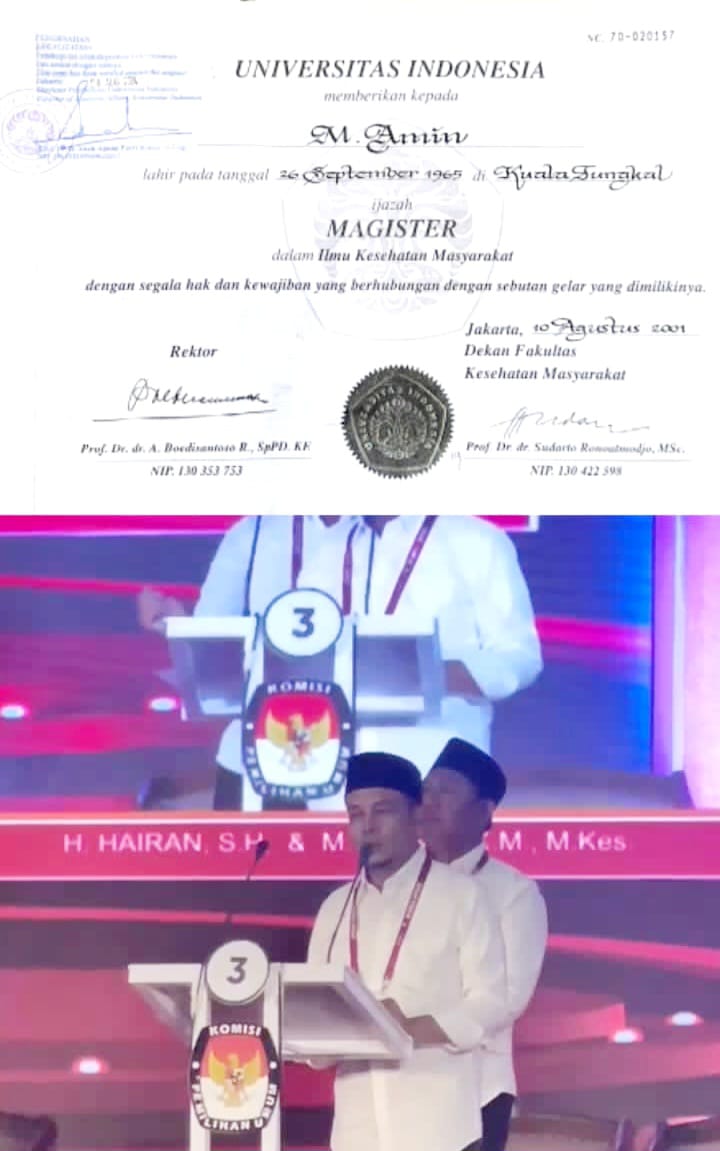 Lulusan Magister Kesehatan UI Tampak Memukau di Debat Pilkada Tanjab Barat