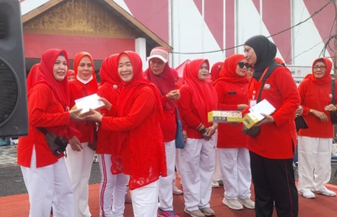 Hesti Haris Dukung Pengembangan Senam Tera di Jambi