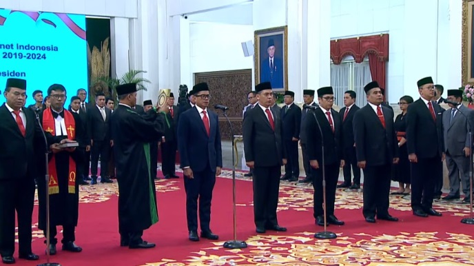 Presiden Jokowi Lantik Menkominfo Budi Arie Setiadi, dan Lima Wakil Menteri