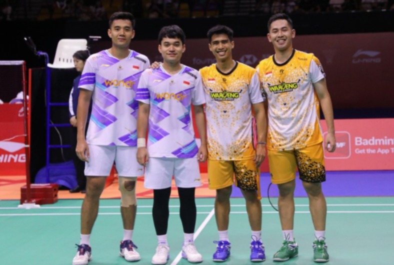 Perjuangan Sabar/Reza Tertahan di Final Hong Kong Open 2024 oleh Kang/Seo