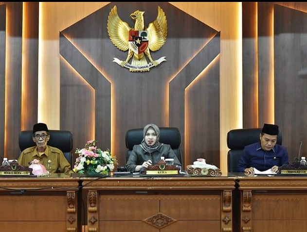 Penyampaian Nota Pengantar KUA PPAS RAPBD TA 2025 Kabupaten Batanghari 