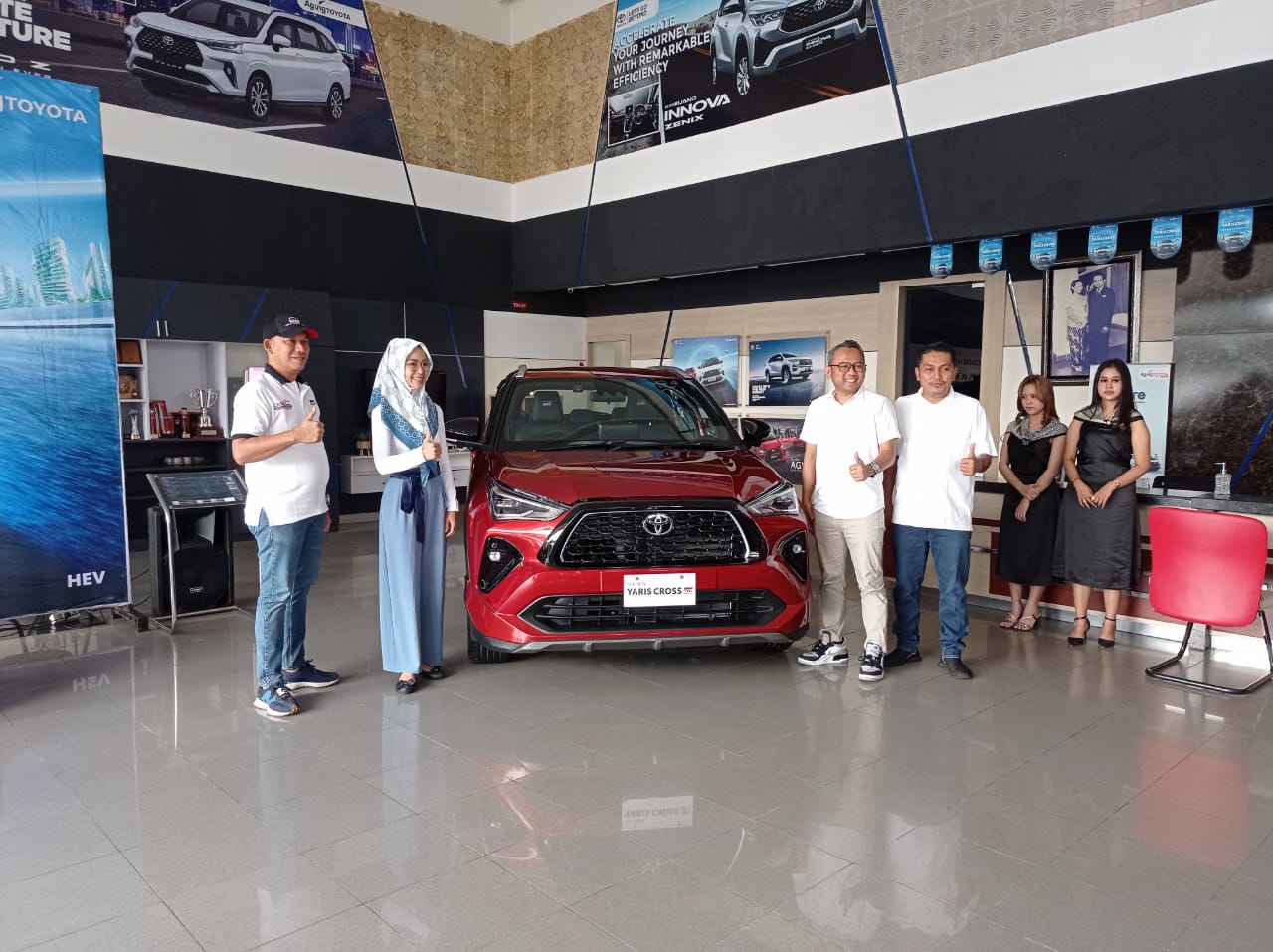 Hybrid EV Pertama  di Segmen Medium SUV, All-New Yaris Cross Siap Mengaspal di Jambi