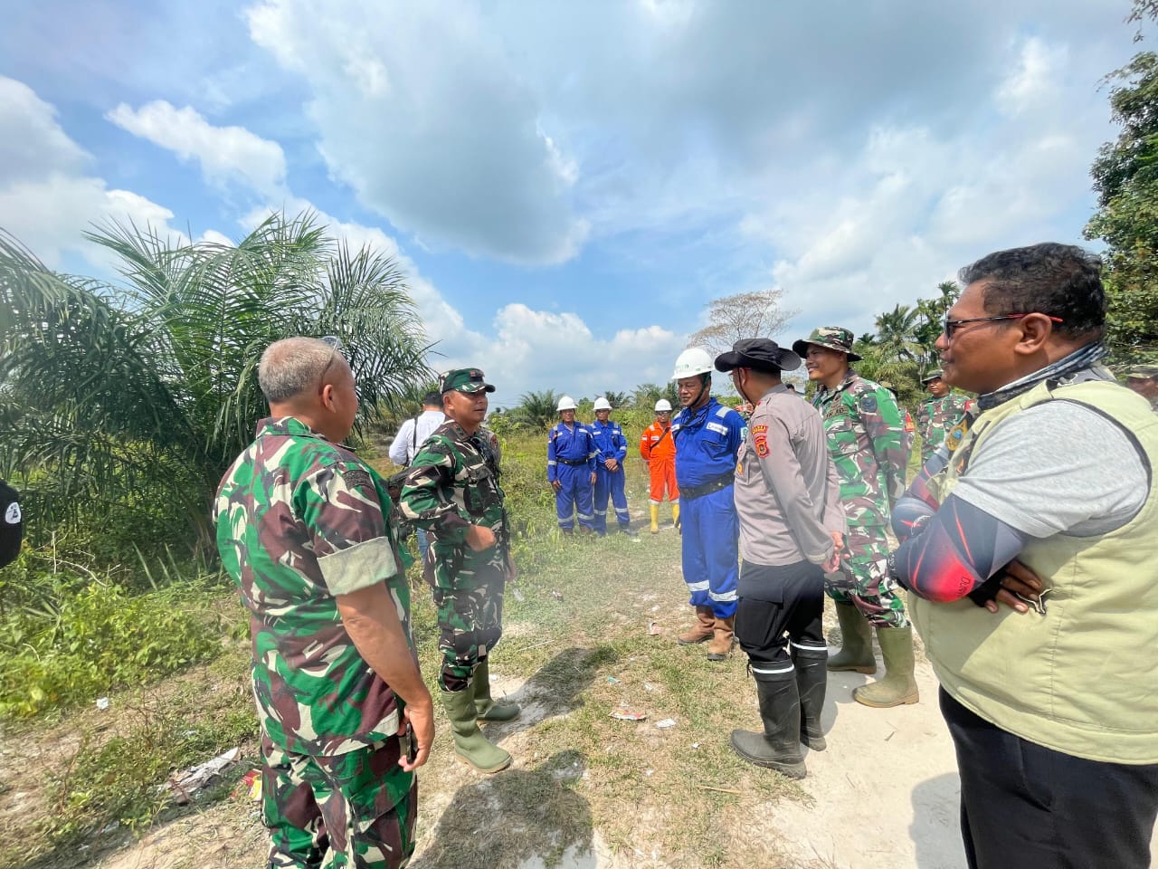 Total Lahan Terbakar Di Betara Capai 20 Hektare
