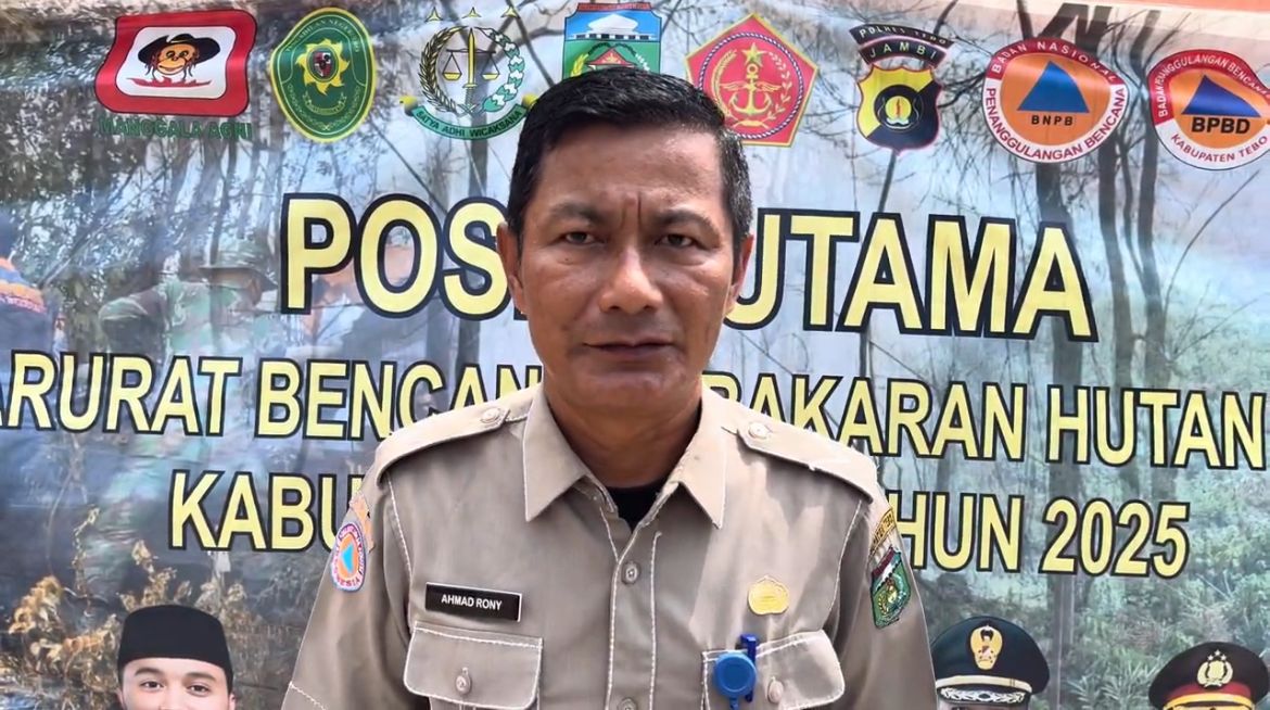 Bpbd Mencatat 40 Titik Panas Di Kabupaten Tebo