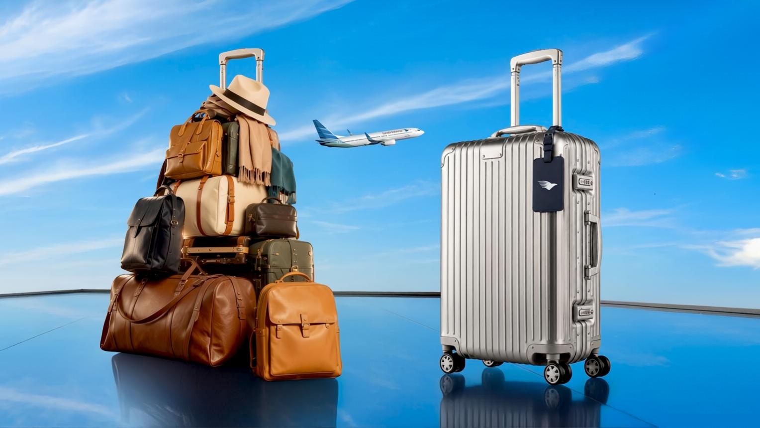 Jangan Keliru Bawa Koper, Garuda Indonesia Berlakukan Aturan Bagasi Baru