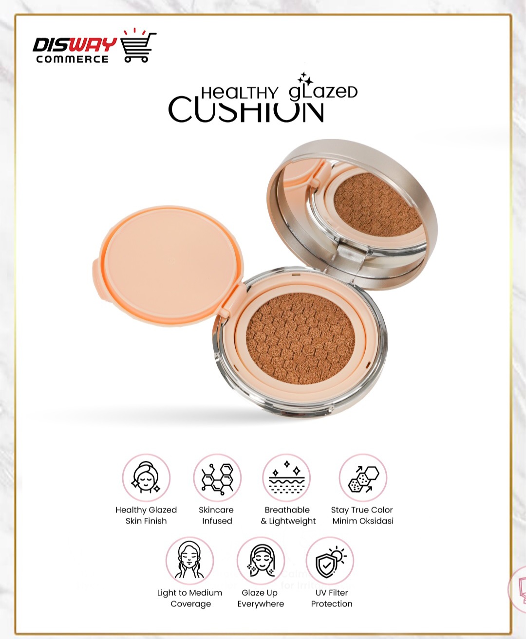 Bikin Makeup Tampak Mahal & Kulit Tetap Sehat, B ERL Healthy Bukan Sekadar Cushion