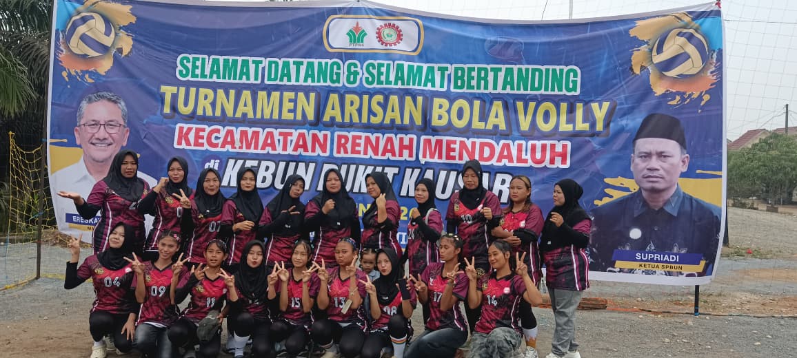 PTPN IV Regional IV Gelar Turnamen Voli Putri, Dorong Potensi Atlet Perempuan di Renah Mendaluh